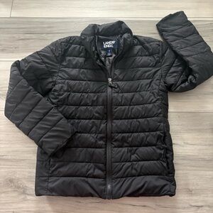 Lands’ End | Youth Winter Puffer Jacket / Coat SZ 8 (Unisex) Full Zipper Closure